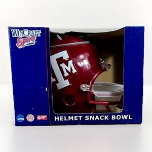 TEXAS A&M FOOTBALL Helmet Party Dish - WinCraft Sports Helmet Snack Bowl- NOS!